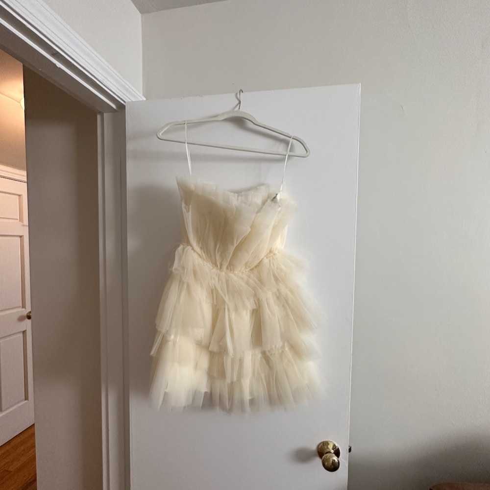 NWOT Tulle Mini Dress